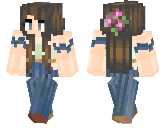 Скин Medieval Maiden для Minecraft PE