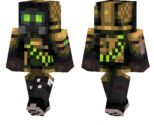 Скин Mr Nuclear для Minecraft PE