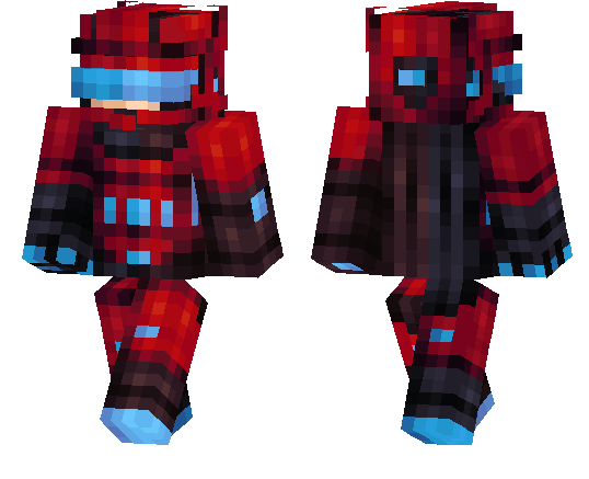 Скин Кибер Солдат для Minecraft PE
