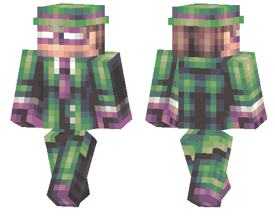 Скин Риддлер для Minecraft PE