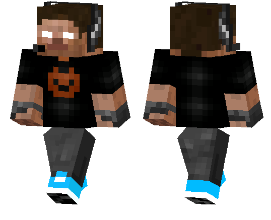 Скин Herobrine Gamer для Minecraft PE