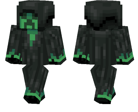 Скин Грим Creeper для Minecraft PE