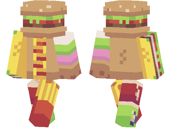 Скин Foodsion для Minecraft PE