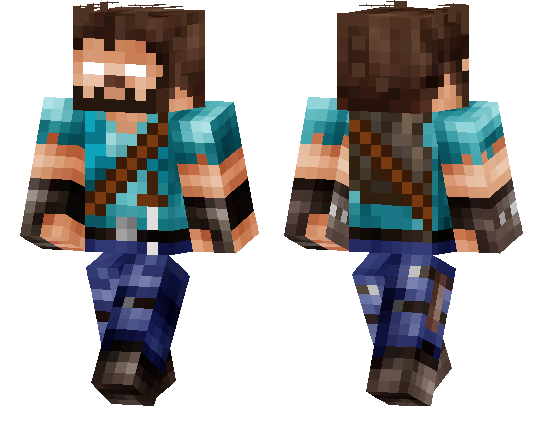 Скин Herobrine для Minecraft PE