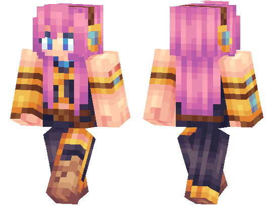 Скин Megurine Luka для Minecraft PE