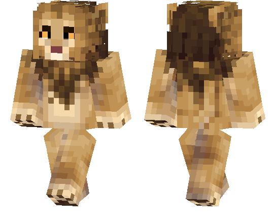 Скин Лев для Minecraft PE