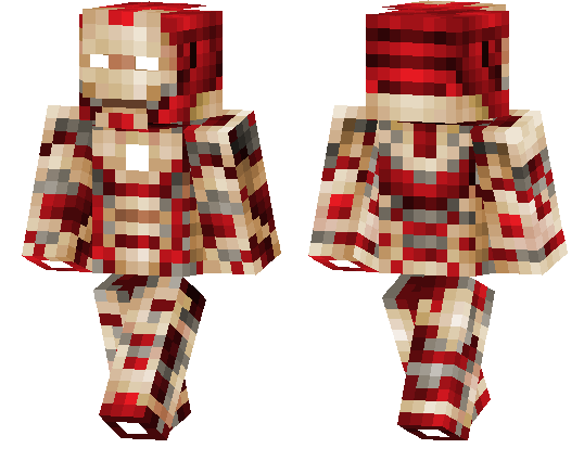 Скин Железный человек для Minecraft PE