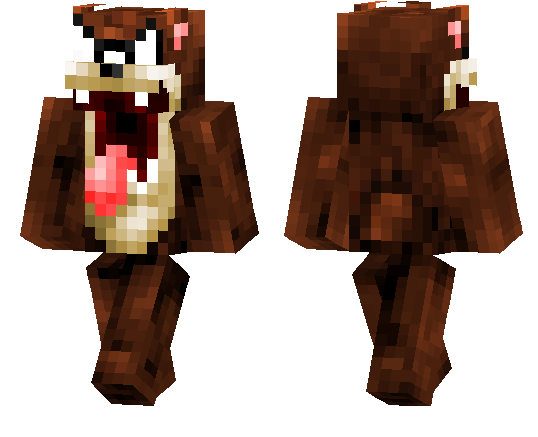 Скин Тасманский дьявол для Minecraft PE