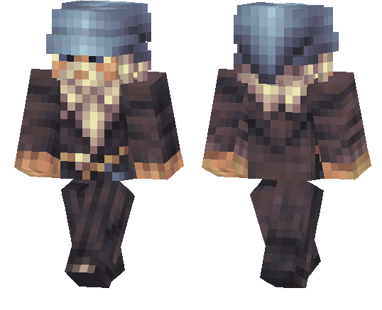 Скин Гэндальф Серый для Minecraft PE
