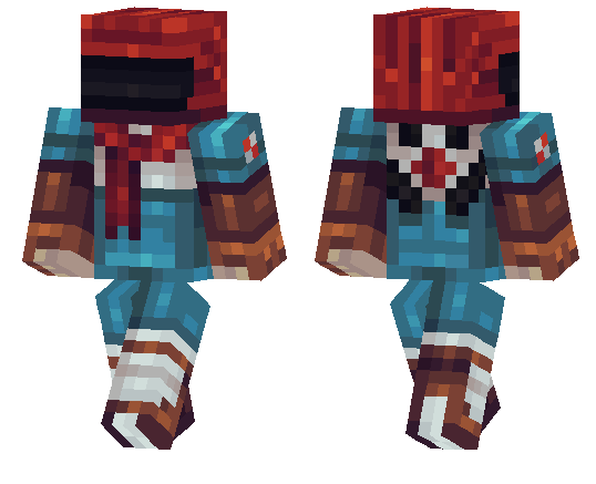Скин Winter Medic для Minecraft PE