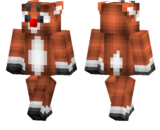 Скин Рудольф для Minecraft PE