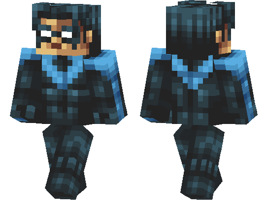 Скин Nightwing для Minecraft PE