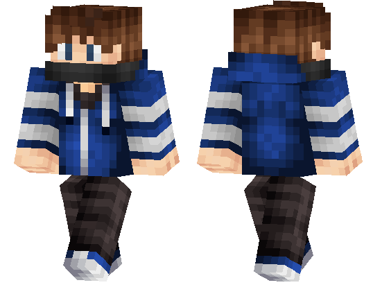 Скин Blue Boy для Minecraft PE