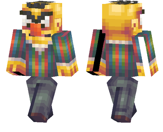 Скин Bert Is Evil для Minecraft PE