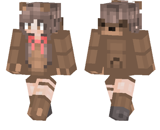 Скин Тедди Девочка для Minecraft PE