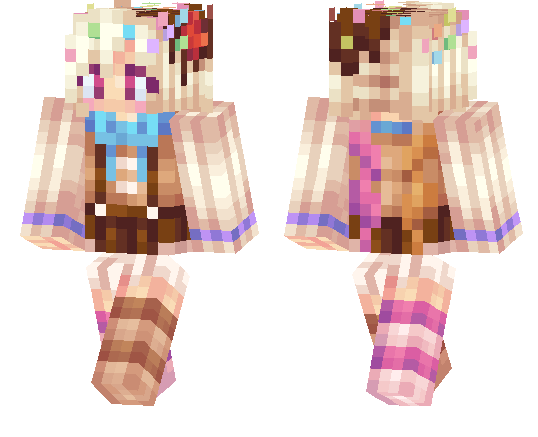 Скин Сладкие Симфония для Minecraft PE