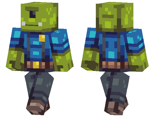 Скин Cyclops Police для Minecraft PE