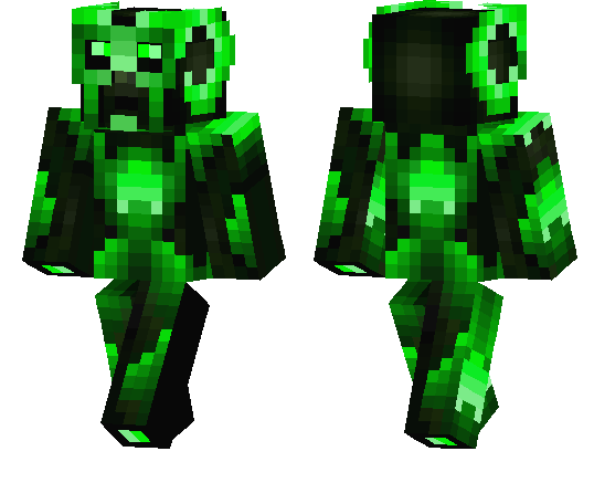 Скин Creeper Overlord для Minecraft PE