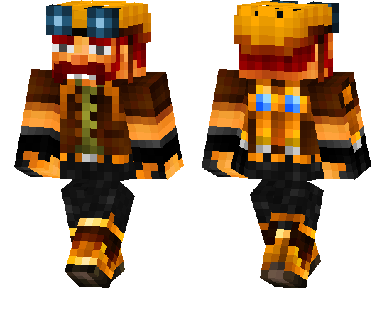 Скин Стимпанк злодей. для Minecraft PE