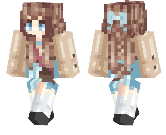 Скин Summer Girl для Minecraft PE